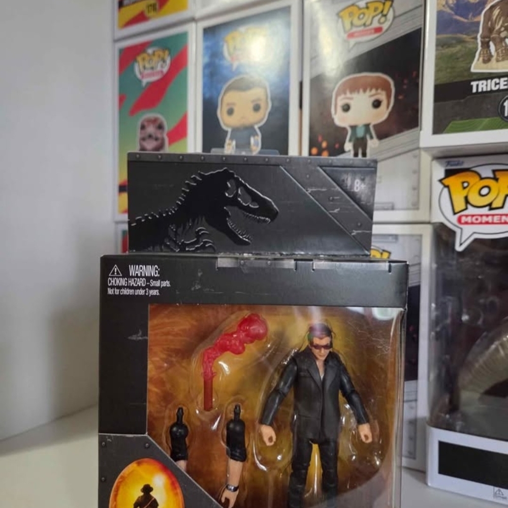 Mattel Black Reptile Figure